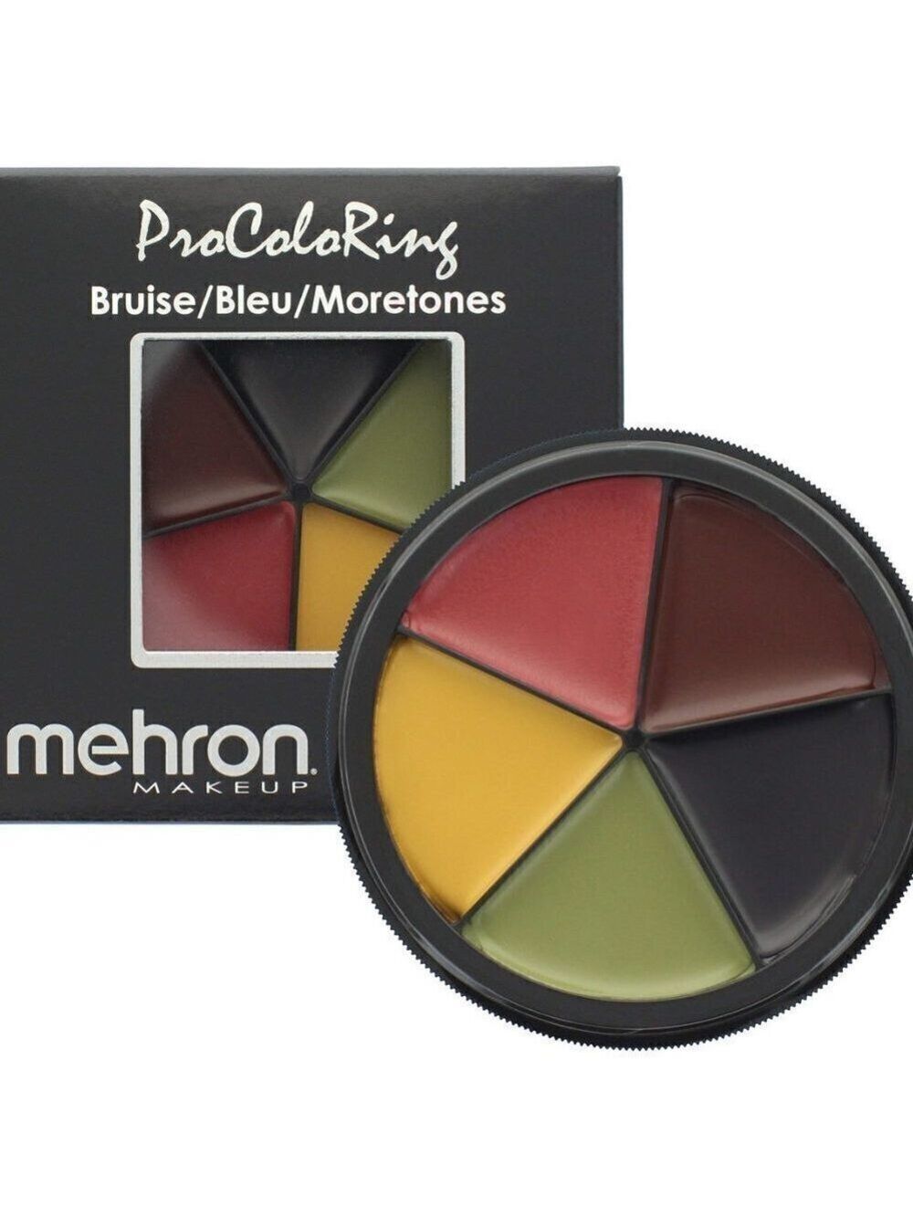 Mehron Makeup 5 Color Bruise Wheel for Special Effects